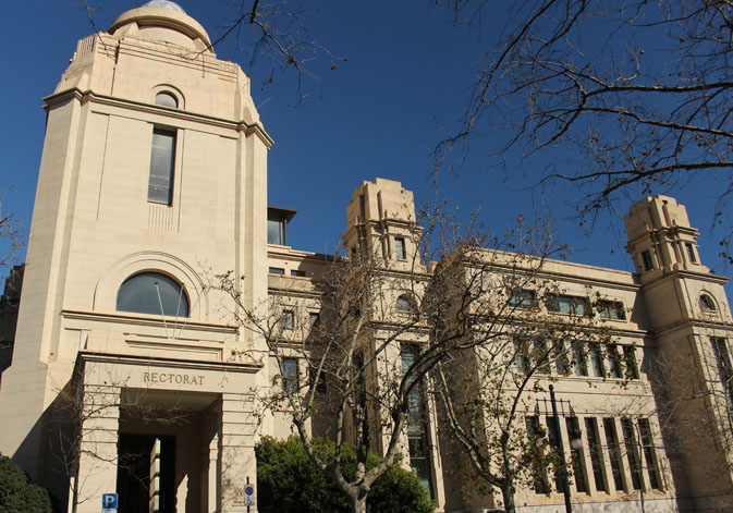 Rectorado de la Universitat de València.